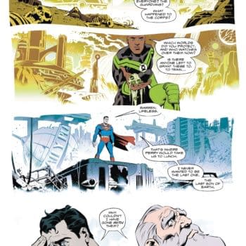 Interior preview page from Batman/Santa Claus: Silent Knight Returns #5