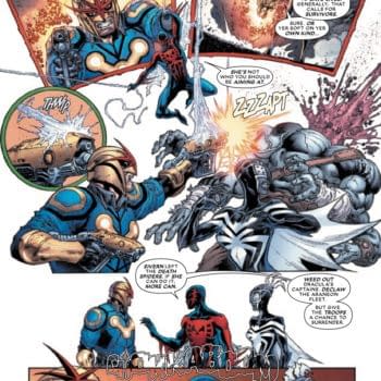 Interior preview page from CONQUEST 2099 #4 LEINIL YU COVER