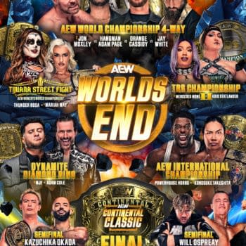 AEW World's End Graphic