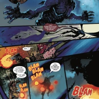 Interior preview page from HELLHUNTERS #1 JONAS SCHARF COVER