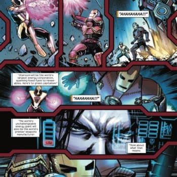 Interior preview page from IRON MAN #3 YASMINE PUTRI COVER