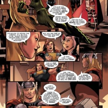 Interior preview page from IMMORTAL THOR #18 ALEX ROSS COVER