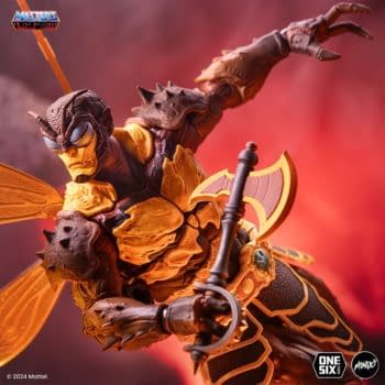 Mondo Debuts Timed Edition Masters of the Universe Buzz-Off Figure
