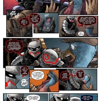 Interior preview page from TEENAGE MUTANT NINJA TURTLES: NIGHTWATCHER #4 FERO PE COVER