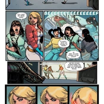 Interior preview page from Power Girl #16