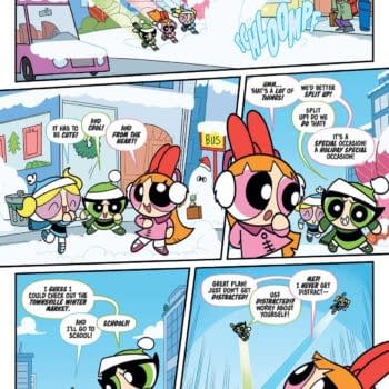 Interior preview page from Powerpuff Girls: Winter Snowdown Showdown #1