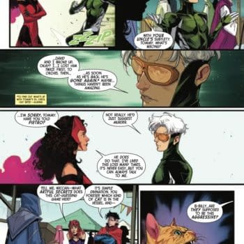 Interior preview page from SCARLET WITCH #7 RUSSELL DAUTERMAN COVER
