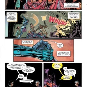 Interior preview page from SENTINELS #3 JUSTIN MASON COVER
