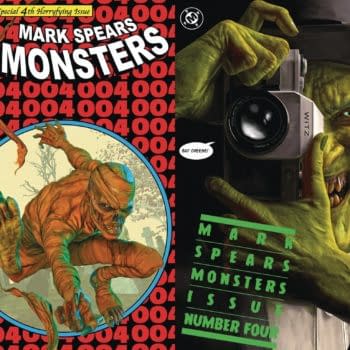 Cover image for MARK SPEARS MONSTERS #4 CVR F HOLOFOIL FLIP