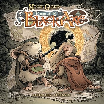 Cover image for MOUSE GUARD DAWN OF THE BLACK AXE #1 (OF 3) CVR B PETERSEN