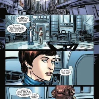 Interior preview page from STAR WARS: THE BATTLE OF JAKKU - REPUBLIC UNDER SIEGE #4 TAURIN CLARKE COVER