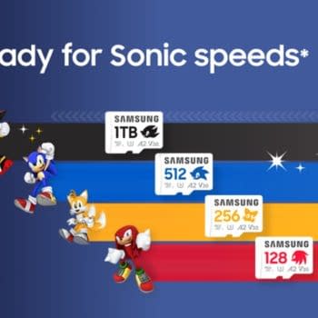 Samsung Releases New Sonic The Hedgehog MicroSD Cards