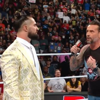 Seth Rollins and CM Punk come face-to-face on WWE Raw