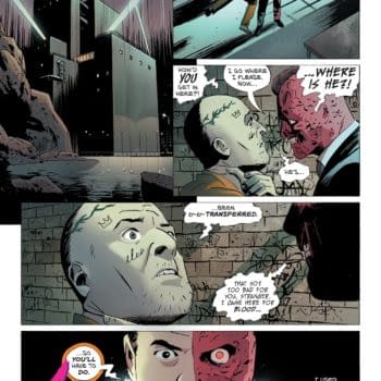 Interior preview page from Two-Face #2