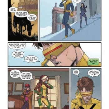 Interior preview page from UNCANNY X-MEN #7 DAVID MARQUEZ COVER