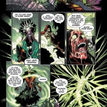 Interior preview page from WEREWOLF BY NIGHT: RED BAND #6 E.M. GIST COVER