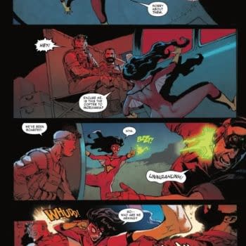 Interior preview page from WEST COAST AVENGERS #2 BEN HARVEY COVER