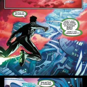 Interior preview page from WHAT IF GALACTUS TRANSFORMED HULK #1 RON LIM COVER