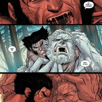 Interior preview page from WOLVERINE #4 MARTIN COCCOLO COVER