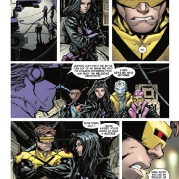 Interior preview page from X-MEN #8 RYAN STEGMAN COVER