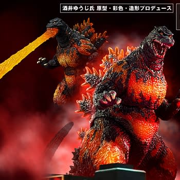 Burning Godzilla Joins S.H.MonsterArts Line for 70th Anniversary 
