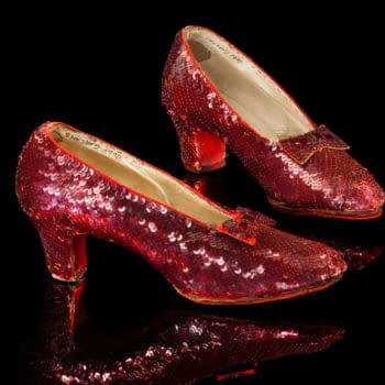 Ruby Slippers from the Wizard of Oz, photo courtesy Heritage Auctions.