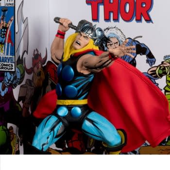 Lighting Strikes with McFarlane Toys New 1/10 The Mighty Thor Statue 