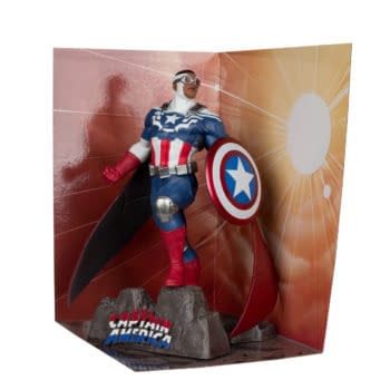 McFarlane Toys Unveils New 1/10 All-New Captain America #1 Statue 
