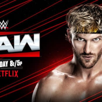 An amzing graphic by WWE celebrating the WWE Raw "debut" of Logan Paul.
