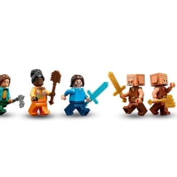 New LEGO Minecraft Movie Sets are Coming to Life Along with Steve 