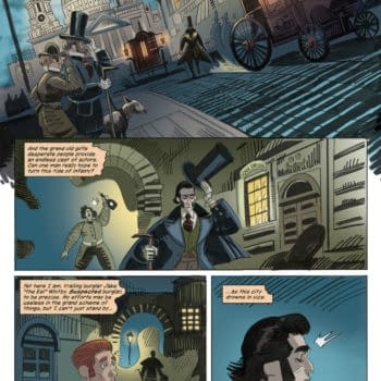 Interior preview page from RIPPERLAND #1 FRANCESCA VIVALDI COVER