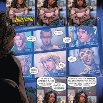 Interior preview page from Black Lightning #3