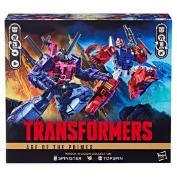 Hasbro Debuts New Transformers Topspin vs. Spinister 2-Pack 