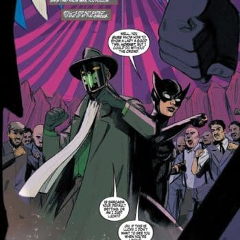Interior preview page from Green Hornet/Miss Fury #1