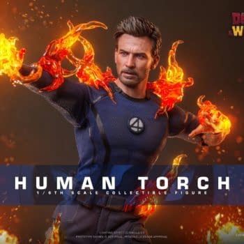 Hot Toys Turns Up the Heat with Deadpool & Wolverine 1/6 Human Torch