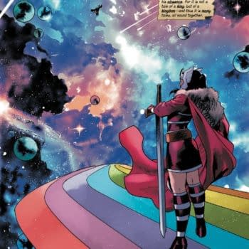 Interior preview page from IMMORTAL THOR #19 ALEX ROSS COVER