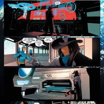 Interior preview page from Justice League Unlimited #3