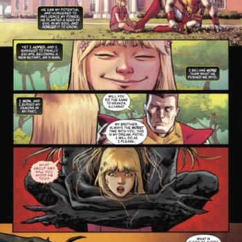Interior preview page from MAGIK #1 J SCOTT CAMPBELL COVER