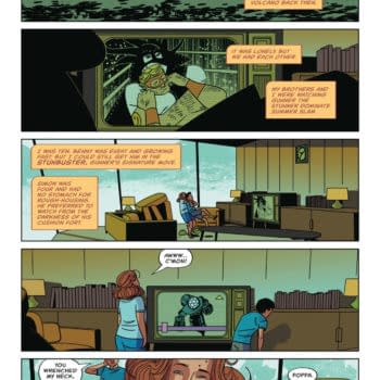Interior preview page from MINOR THREATS: THE BROOD #2 SCOTT HEPBURN COVER