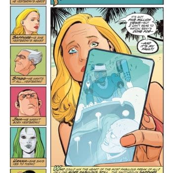 Interior preview page from Metamorpho: The Element Man #3