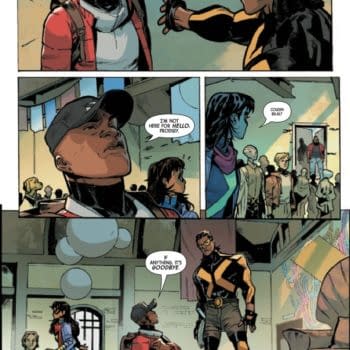 Interior preview page from NYX #7 SARA PICHELLI COVER