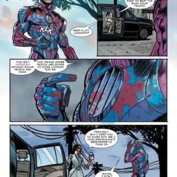 Interior preview page from SENTINELS #4 JUSTIN MASON COVER