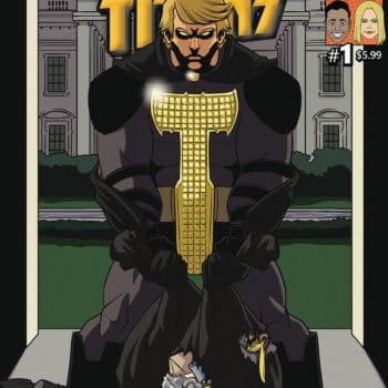 Cover image for ABSOLUTE TRUMPS TITANS #1 CVR A ABSOLUTE BATMAN PARODY