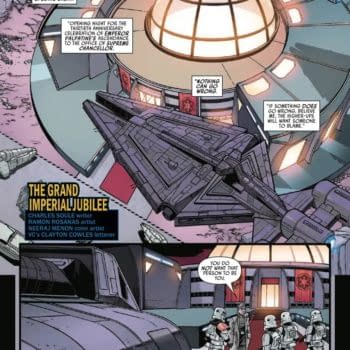 Interior preview page from STAR WARS: A NEW LEGACY #1 STEVE MCNIVEN COVER