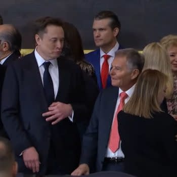 Ike Perlmutter And Elon Musk At The Inauguration Of Donald Trump 2.0