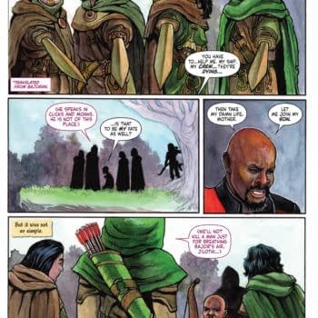 Interior preview page from STAR TREK #28 RAMON ROSANAS COVER