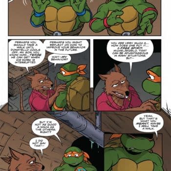 Interior preview page from TMNT: SATURDAY MORNING ADVENTURES CONTINUED #20 SARAH MYER COVER