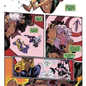 Interior preview page from UNCANNY X-MEN #8 DAVID MARQUEZ COVER