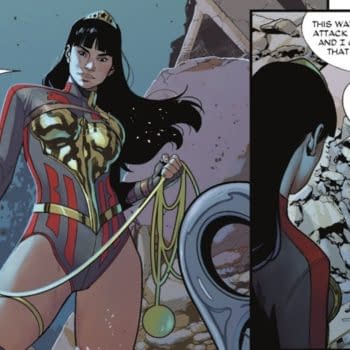 The Sovereign Hides From Wonder Woman