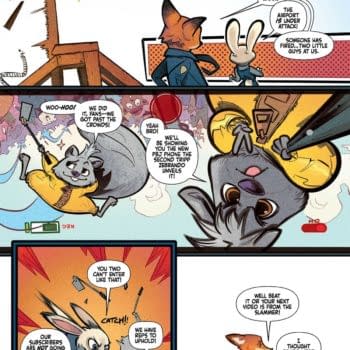 Interior preview page from Zootopia #1